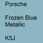 Preview: Porsche, Frozen Blue Metallic, K5J.